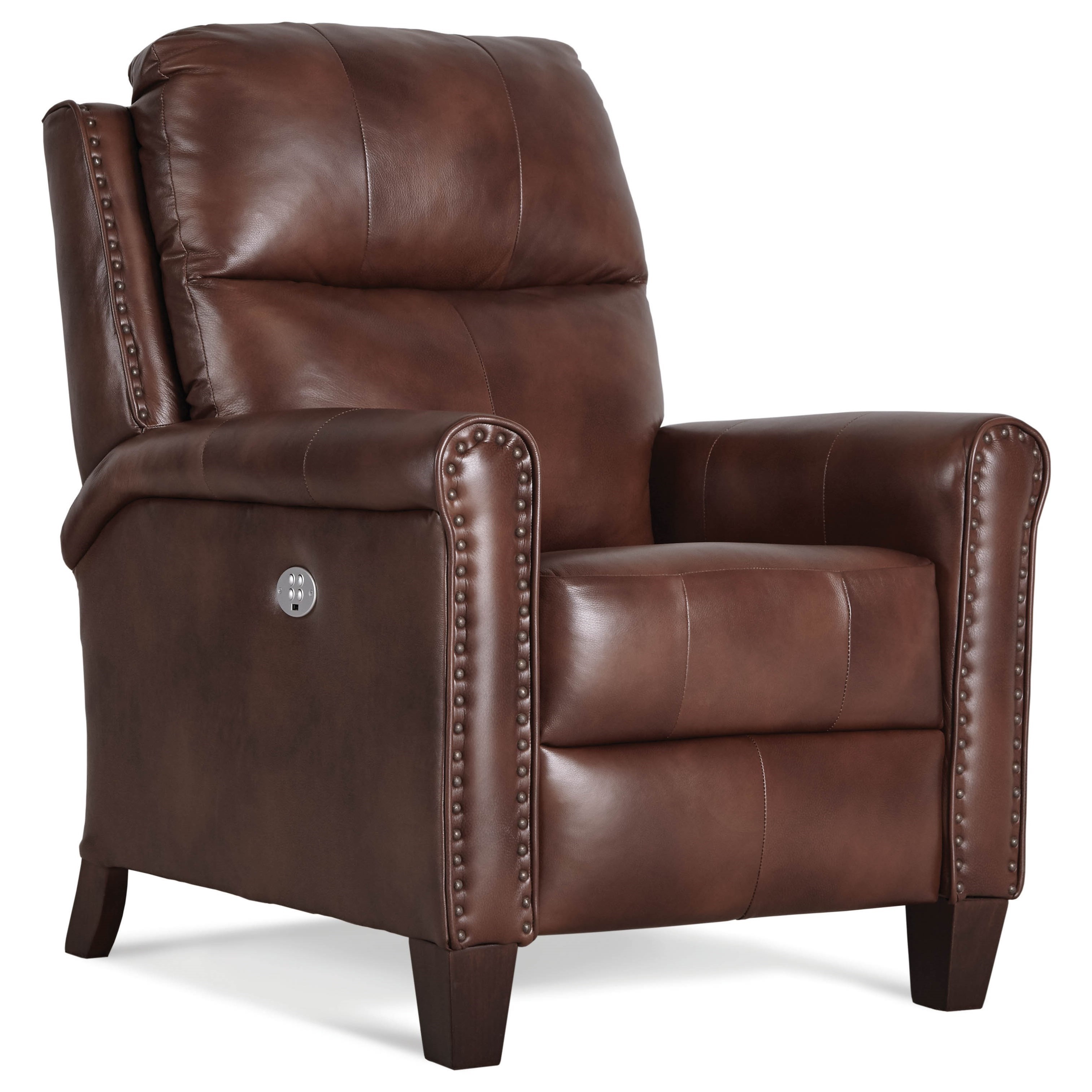 Southern Motion Pep Talk High Leg Power Recliner with Power Headrest